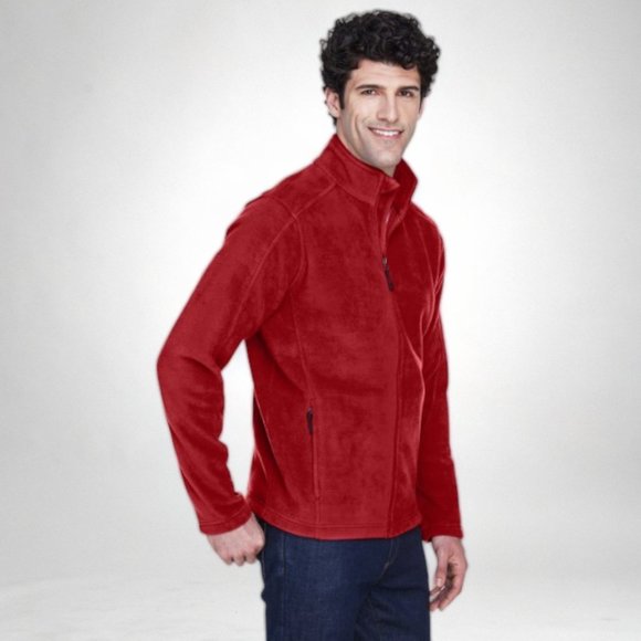 NWT Mens Classic Red North End Core 365 Journey Full Zip Fleece Jacket  … - Picture 12 of 13